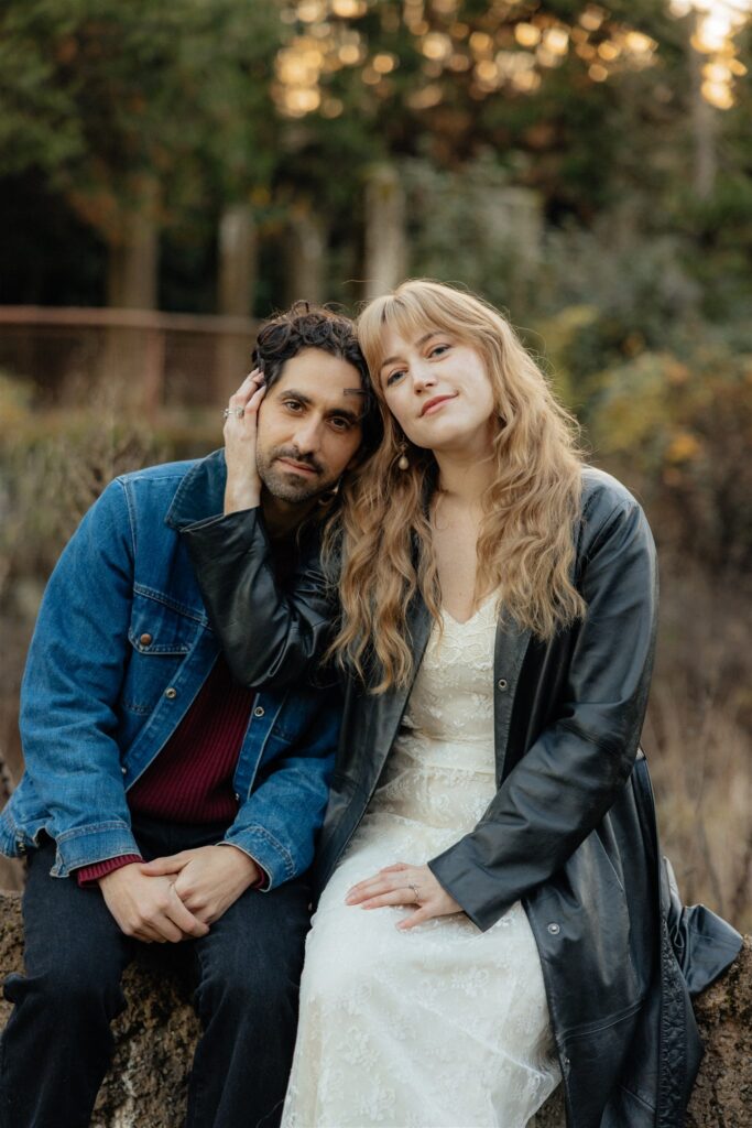 Moody Waterworks Gardens Engagement Photos in Renton, WA | Rain & Alex