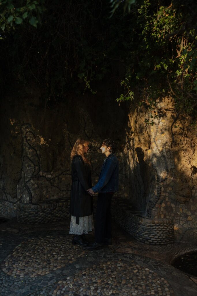 golden hour couple portraits in washington