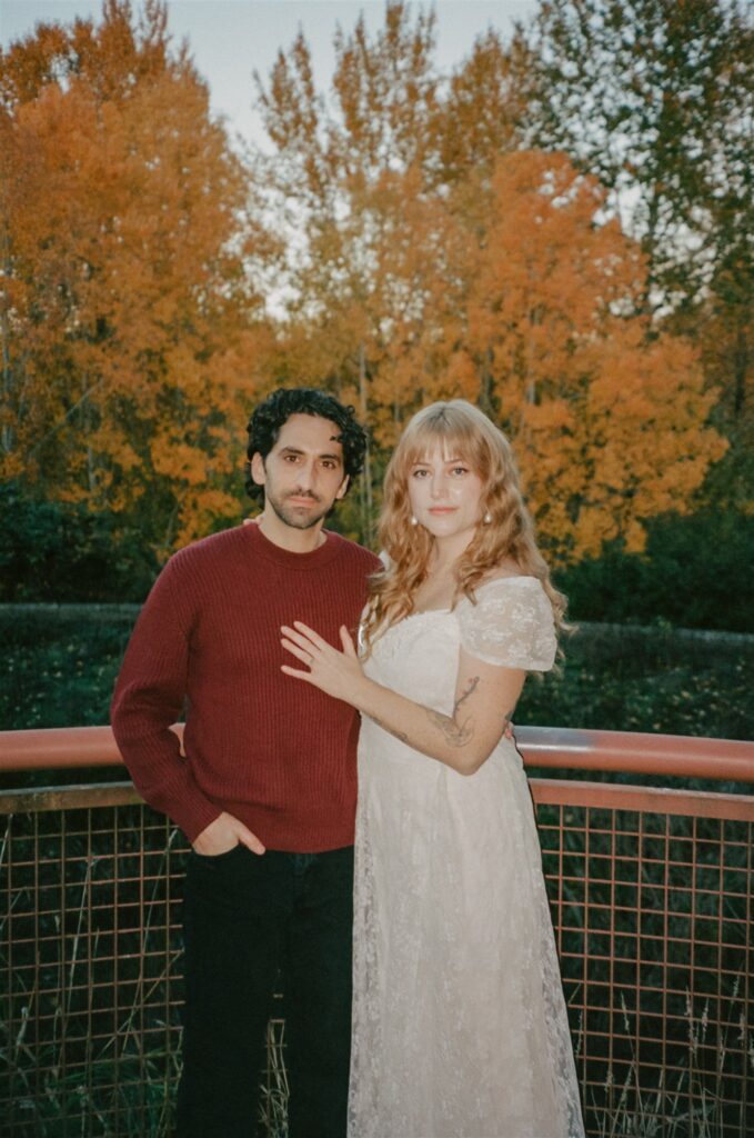 Moody Waterworks Gardens Engagement Photos in Renton, WA | Rain & Alex