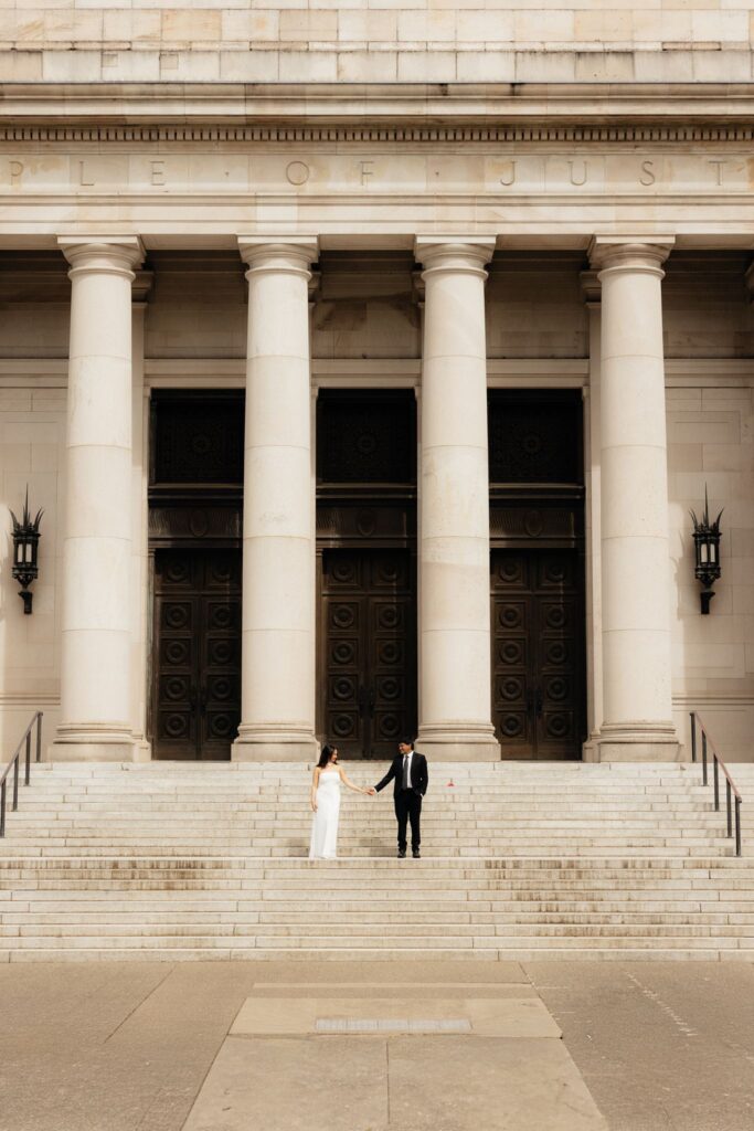 golden hour couple portraits in WA