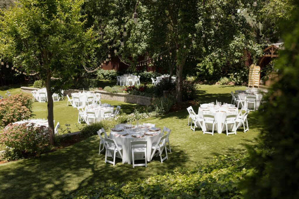 romantic wedding reception decor