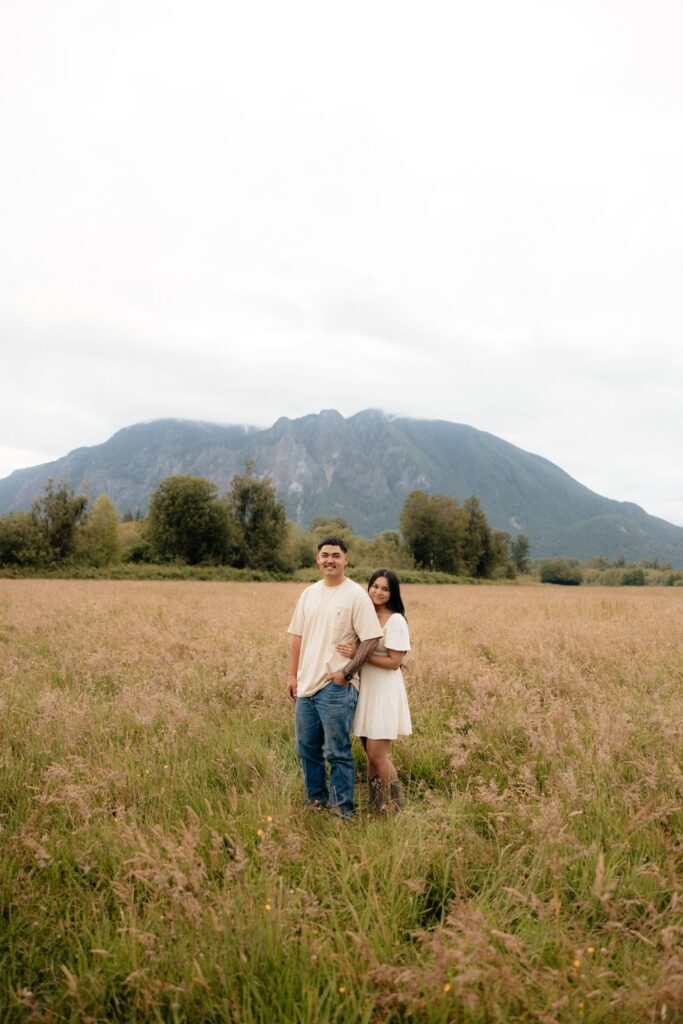 couple laughing with each other during their photosoot