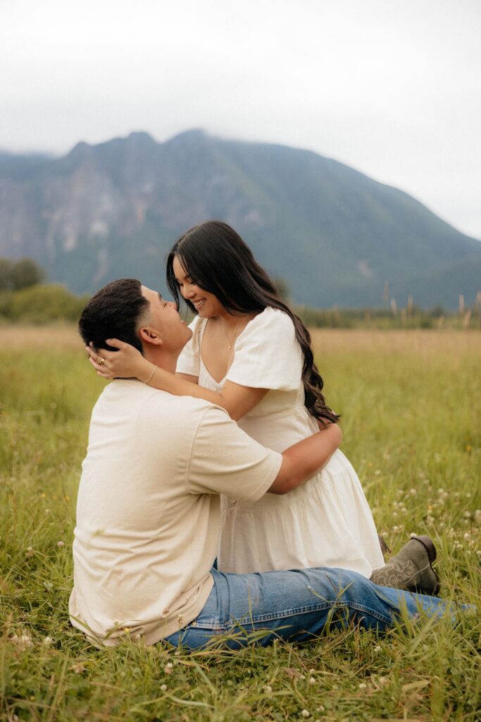 couple at their timeless anniversary session