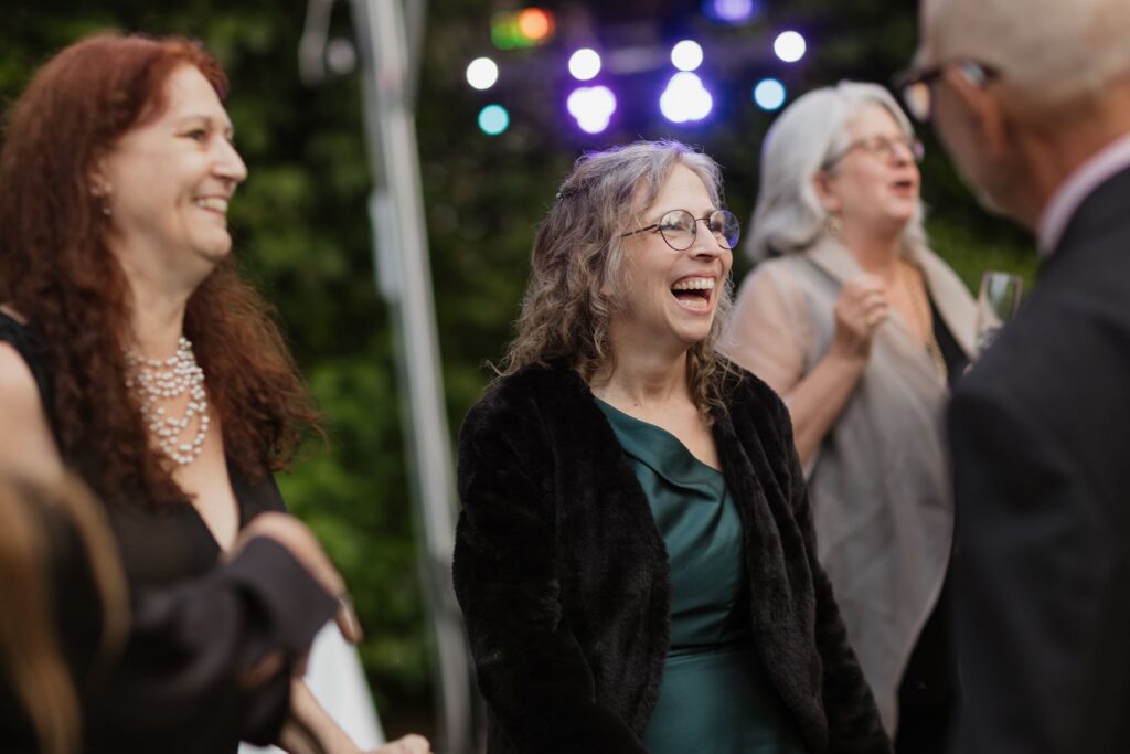 fun and lively wedding reception party