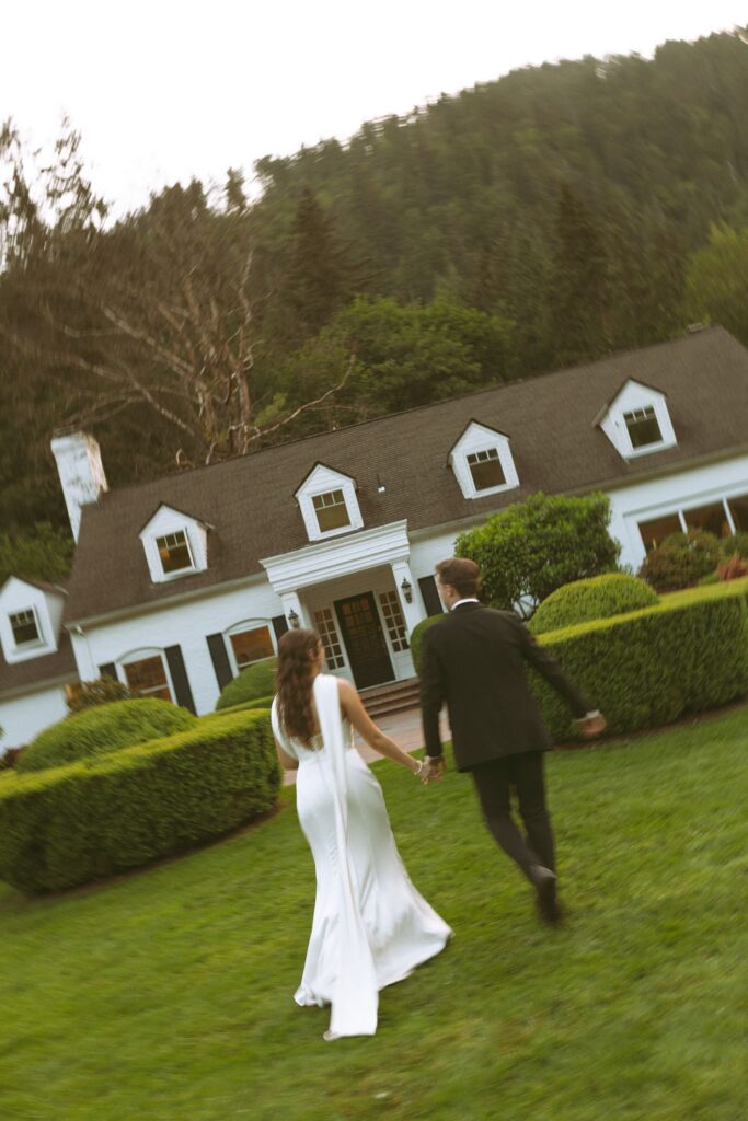 playful and romantic bridal portraits in WA