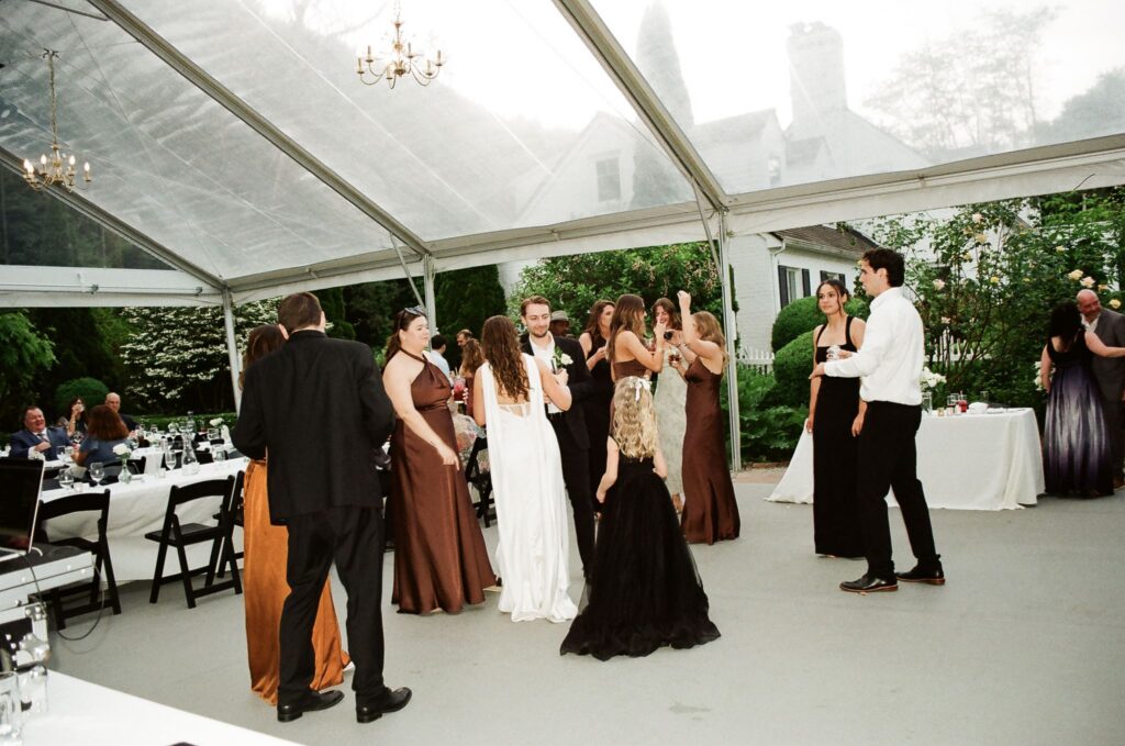 fun wedding reception party in WA