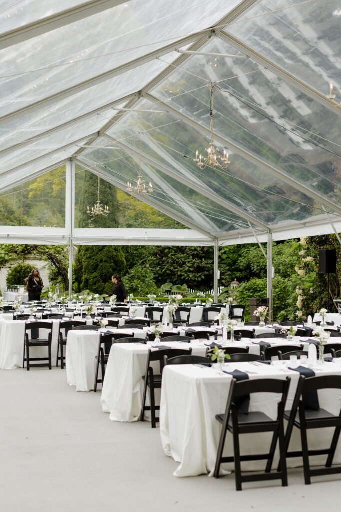elegant and timeless wedding reception details