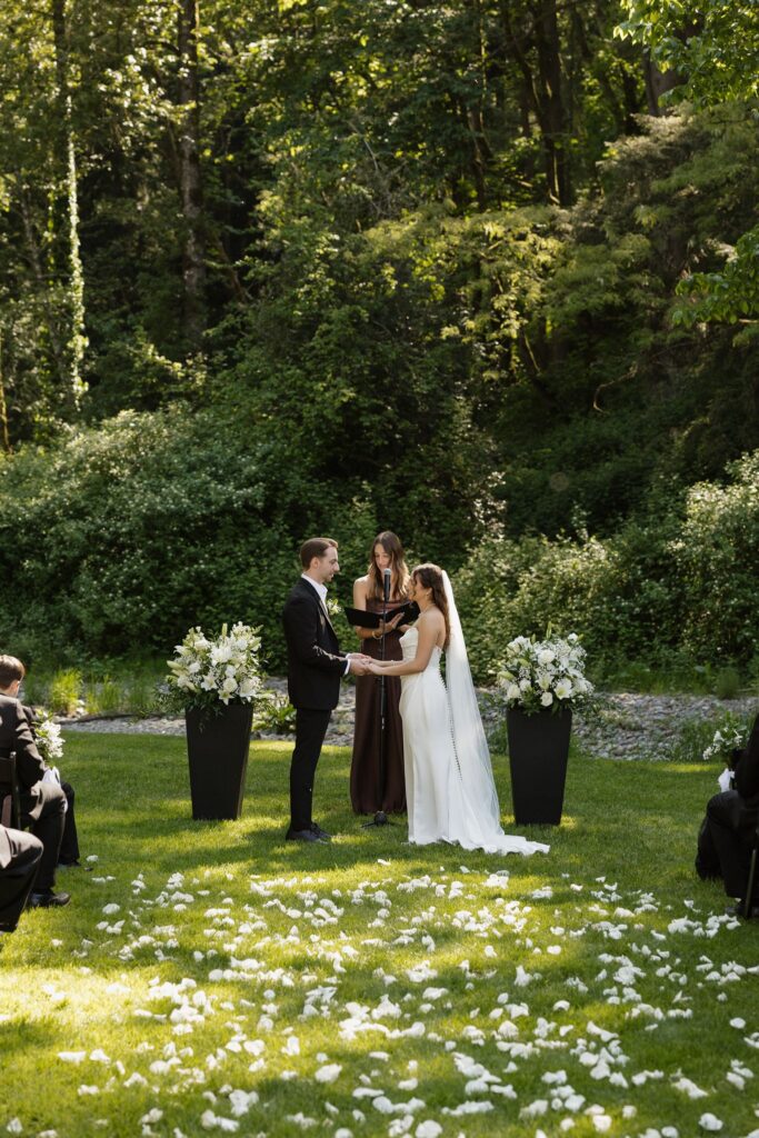 Fox Hollow Farm Wedding | A Minimal, French-Inspired Garden Celebration