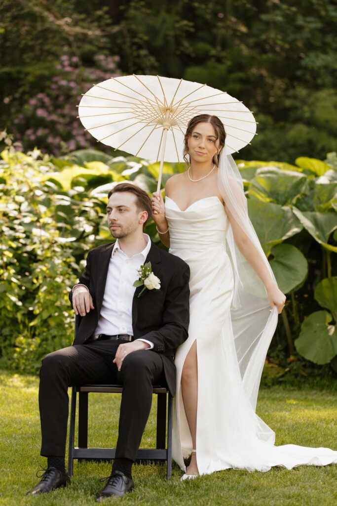 Fox Hollow Farm Wedding | A Minimal, French-Inspired Garden Celebration