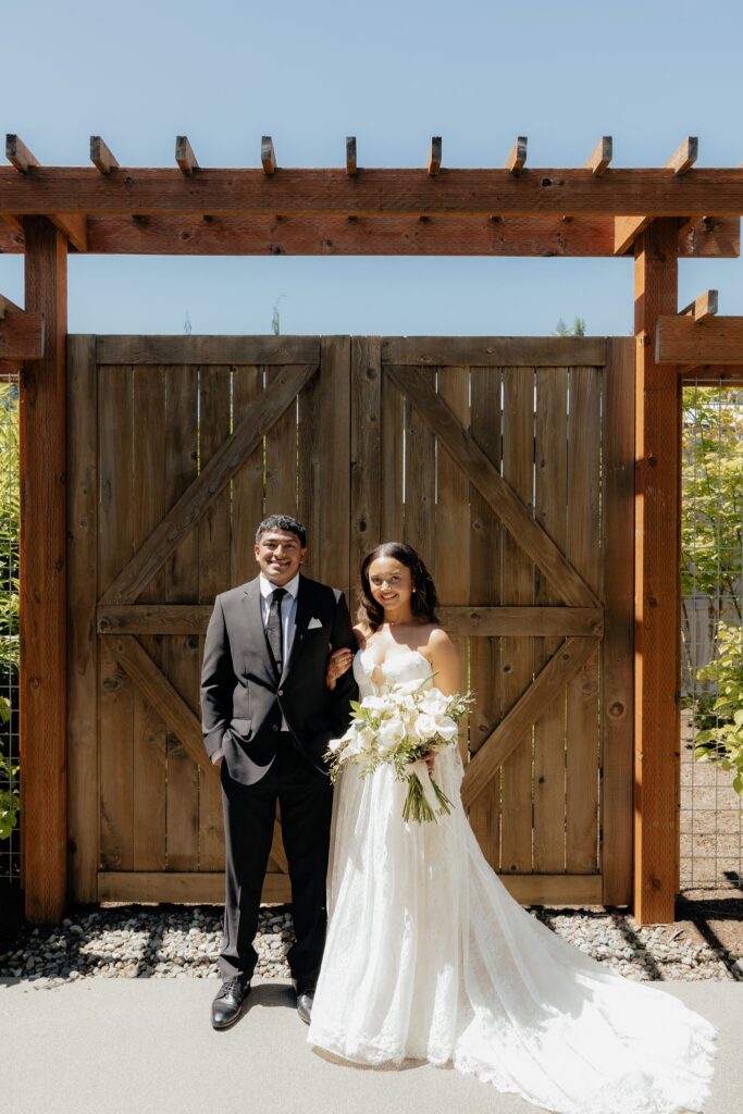 golden hour bridal portraits in VA