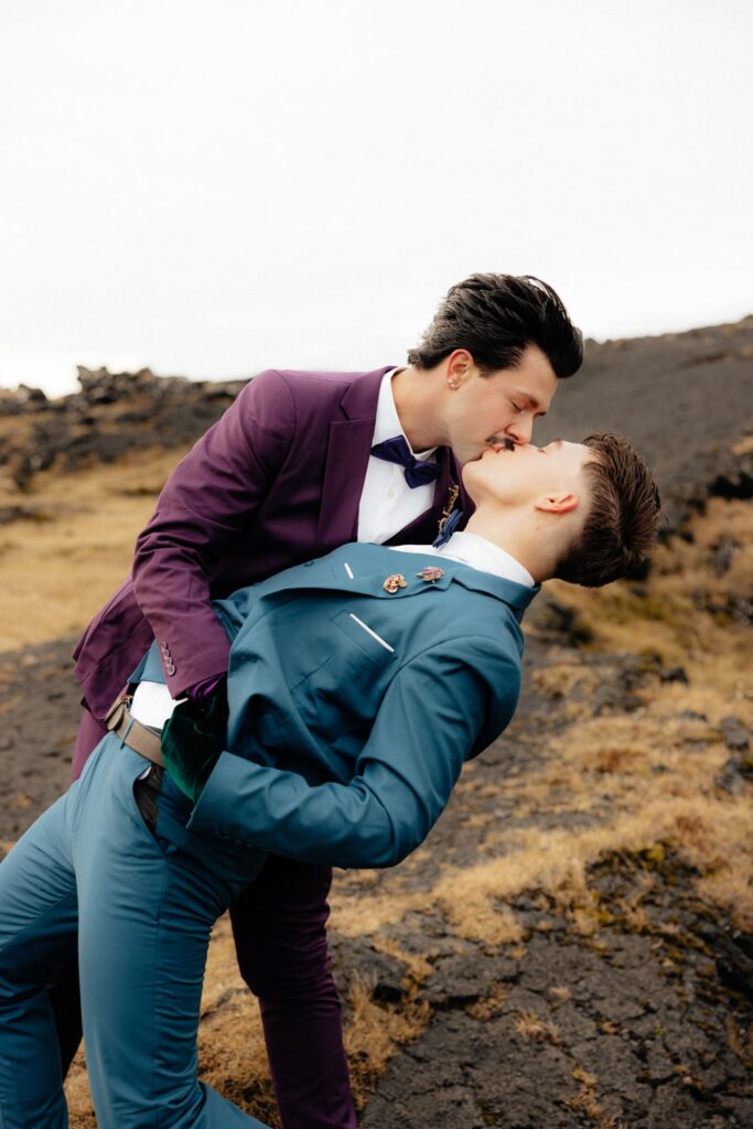 romantic couple portraits in iceland