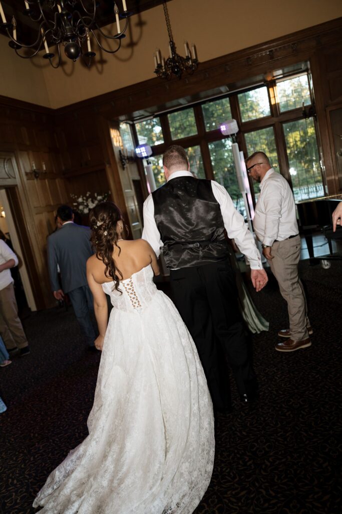 fun wedding reception party in WA