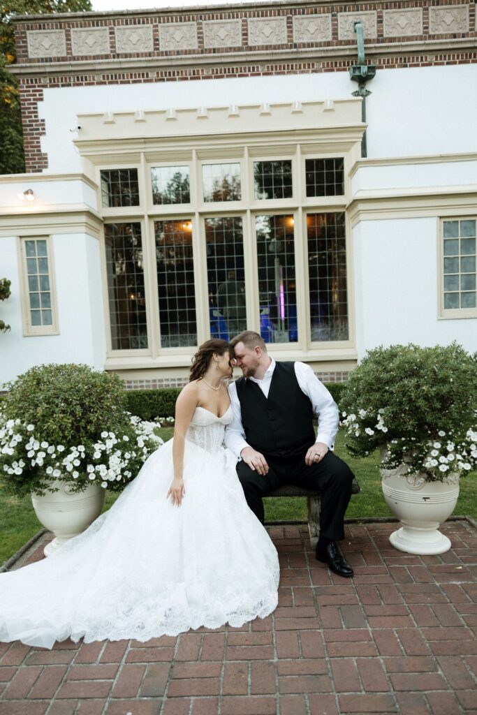 Normally married couple at their dream and bridal portraits