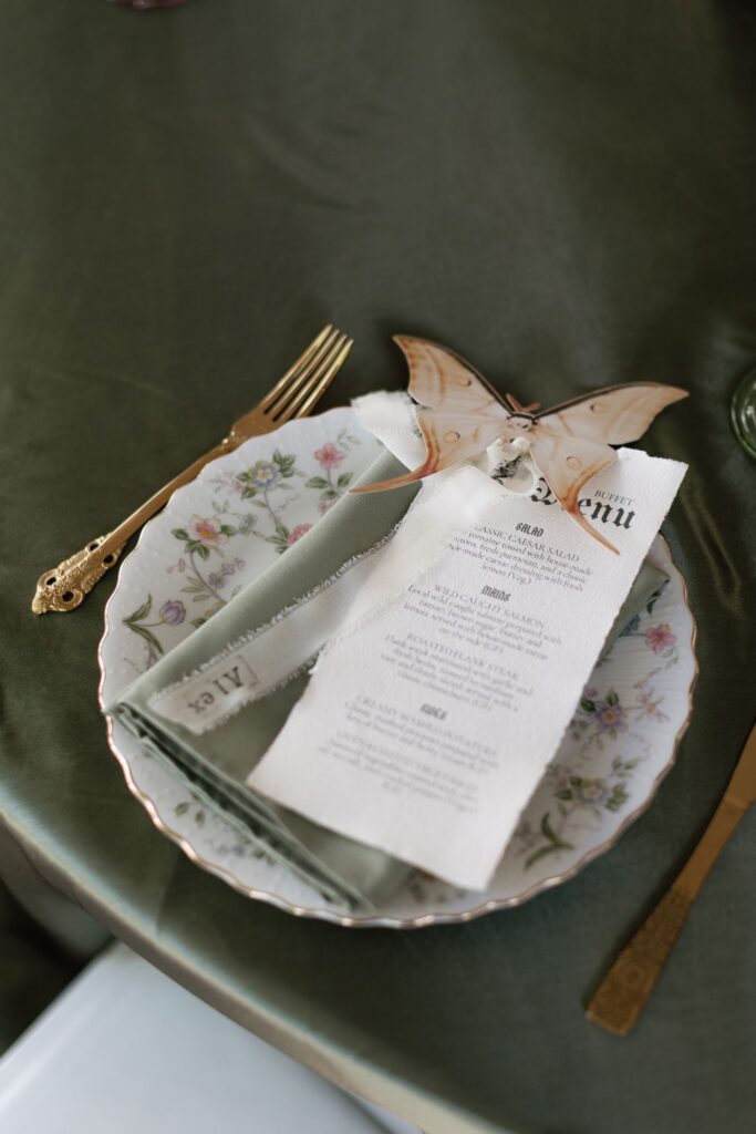 wedding reception decor in VA