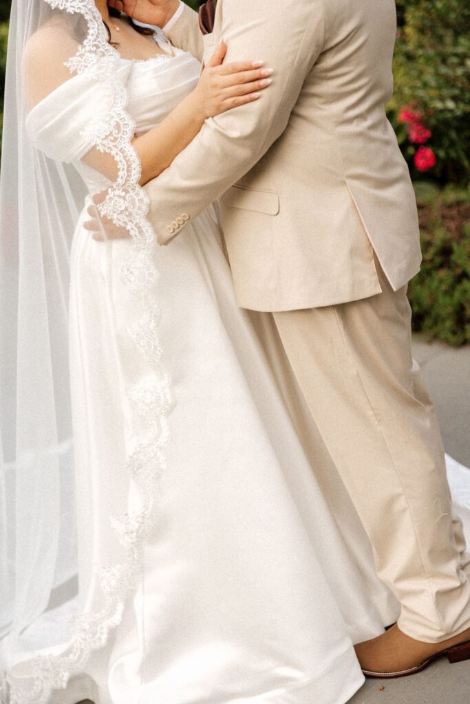 romantic bridal portraits in VA