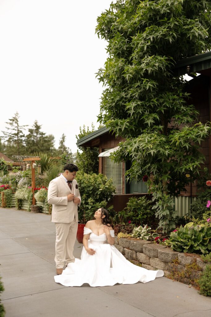 Wedding Bridal Portraits at Vickery Gardens | Why a Separate Session Is Worth It