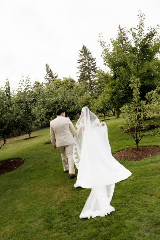 romantic bridal portraits in VA