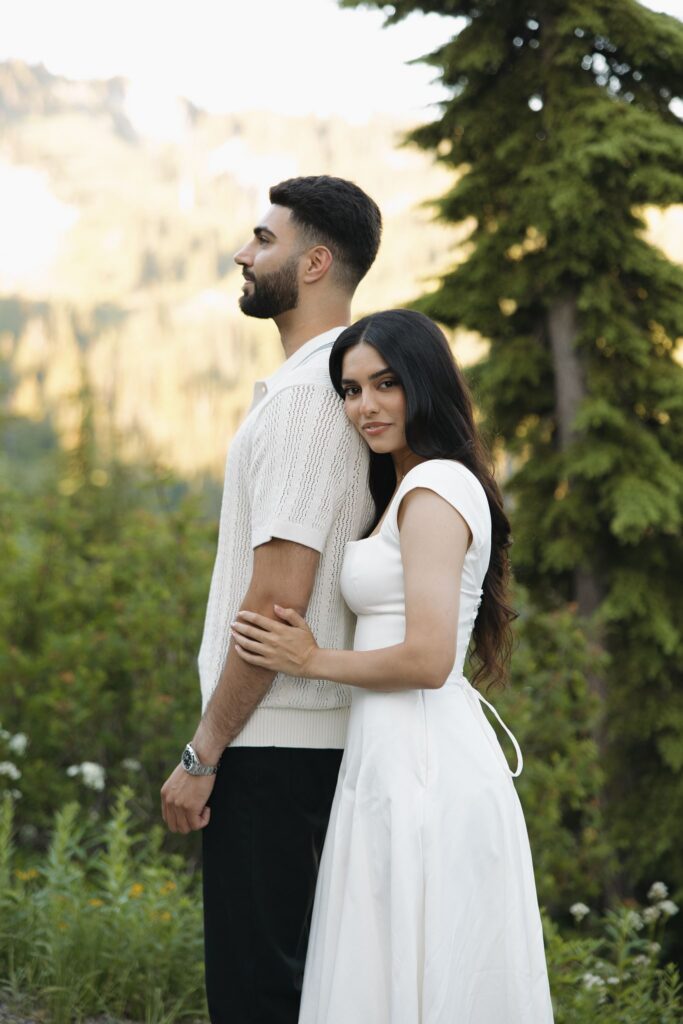 romantic couple portraits in VA