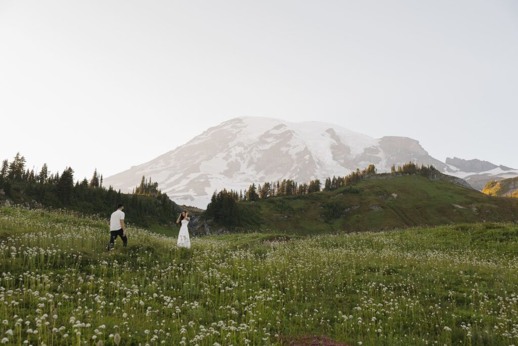 A Romantic Mountain Engagement Session With Nisha & Sunny